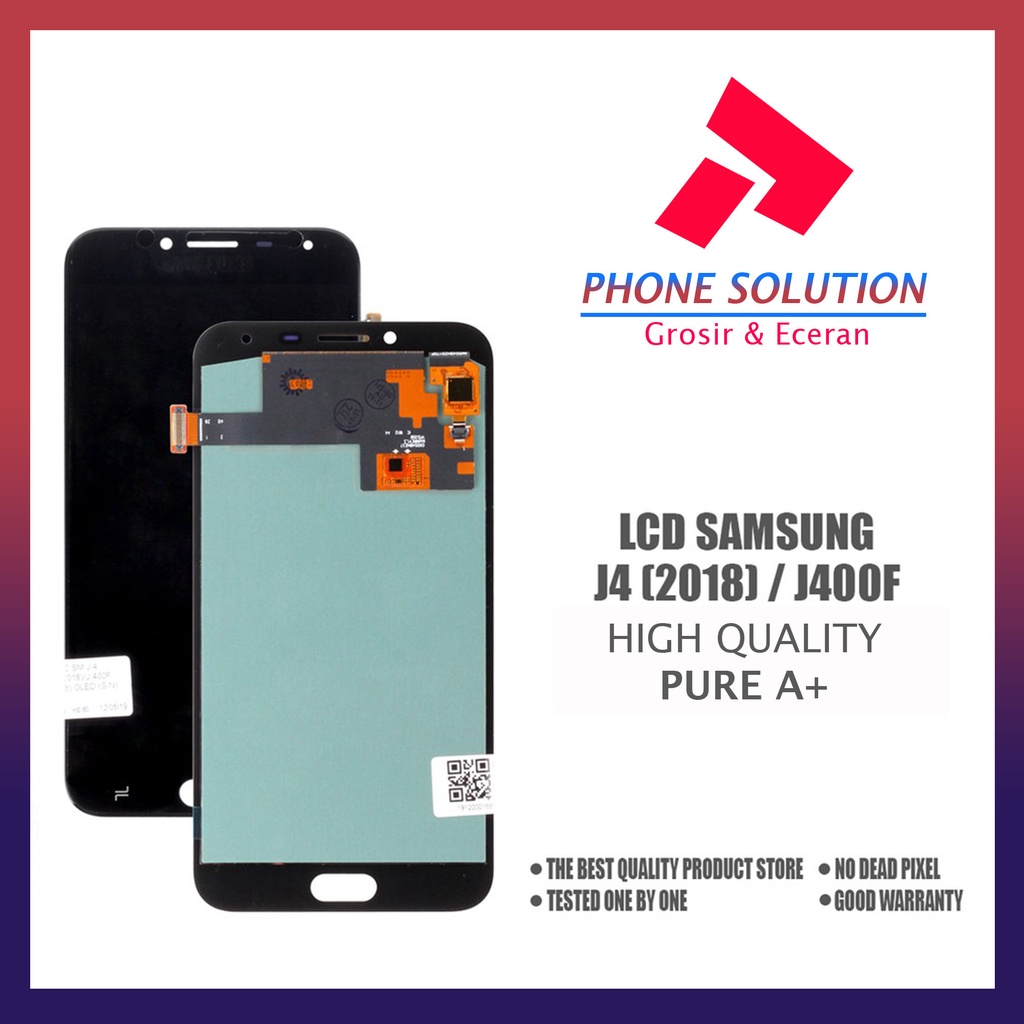 LCD Samsung J4 J400F 2018 Versi 100% Original Fullset Touchscreen // Supplier LCD Samsung - Garansi 1 Bulan