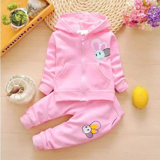 Jeco fashion SETELAN ANAK SWEATER BEE