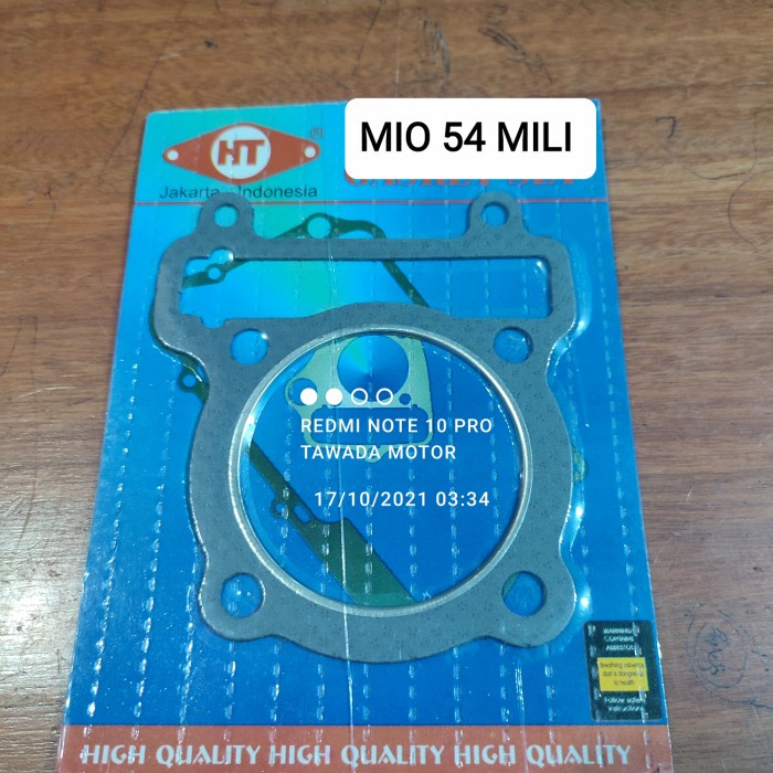 PAKING RACING BLOK HEAD ATAS UKURAN 54 YAMAHA MIO MIO SOUL