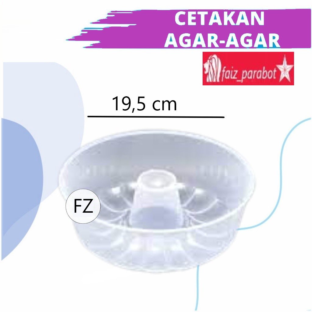 Cetakan Agar Pudding Sakura | Loyang Plastik Gelombang Kembang reage Ukuran S/M/L/XL