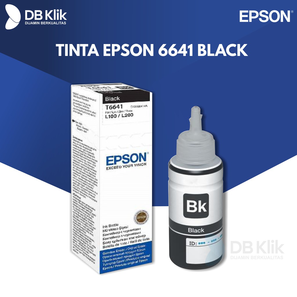 Tinta EPSON T6641 Black