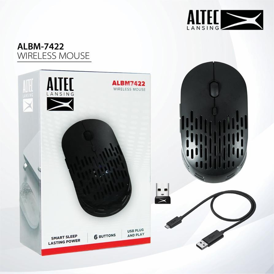 Mouse Wireless Altec Lansing ALBM-7422 Black | Altec ALBM7422 Black