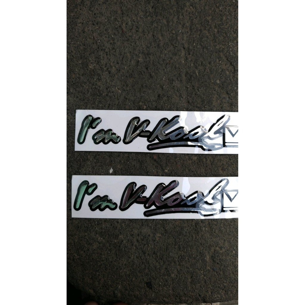 

stiker timbul im v-kool keren klo1654
