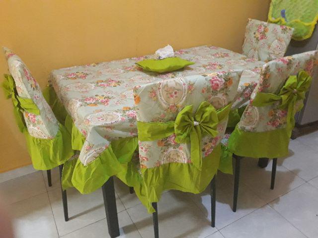 Cover Chair Set 4 Kursi Pita [best Seller] Ready Stok Handmade