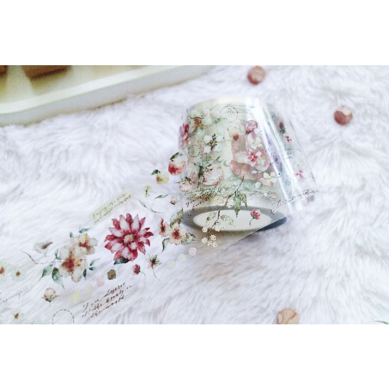 

[Sample] Jennyuanzi Moon Flower PET Tape