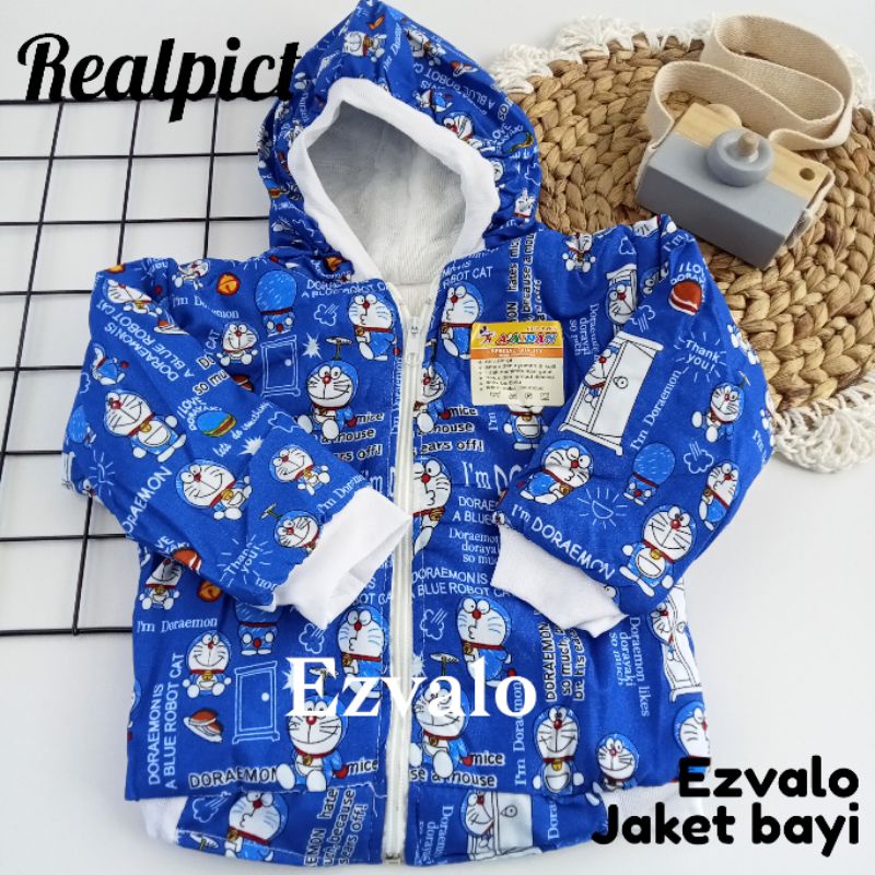 jaket bayi 3-6 bln Doraemon