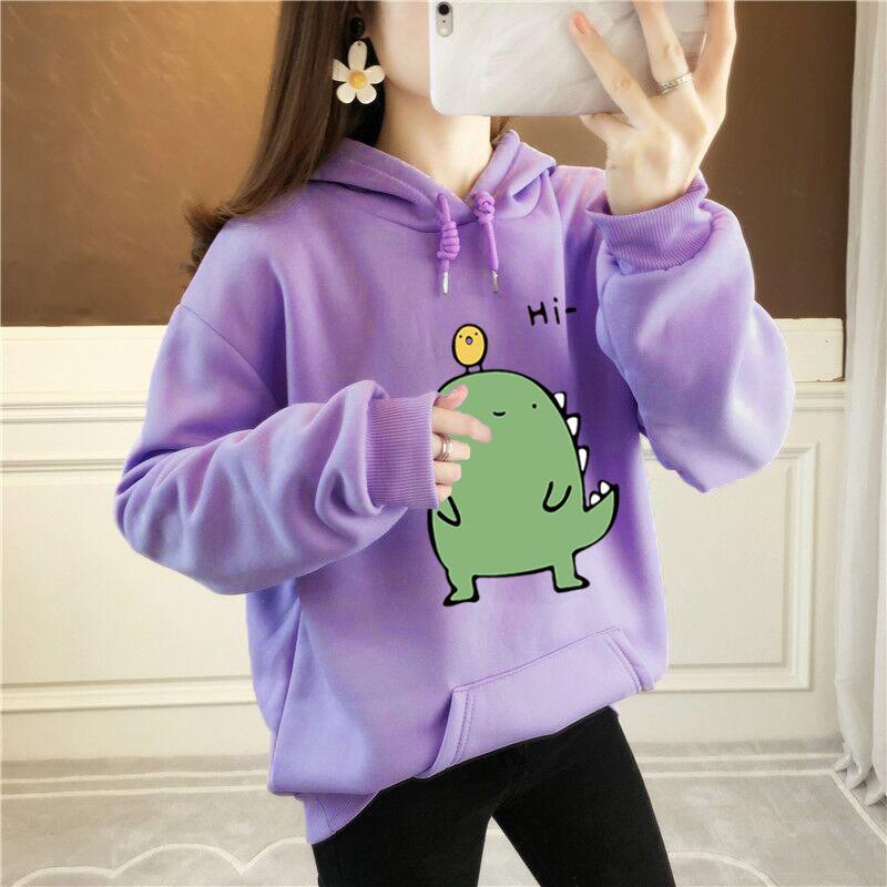 ALIPIO FASHION - SWEATER HOODIE DINO / sweater pria / wanita / keren / terbaru