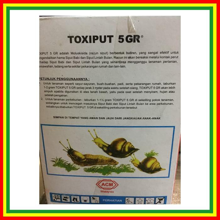 racun siput toxiput kemasan 250gram
