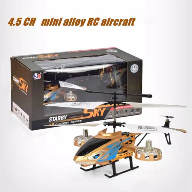 Helicopter remote control 4.5ch pesawat rc 4,5ch starry sky