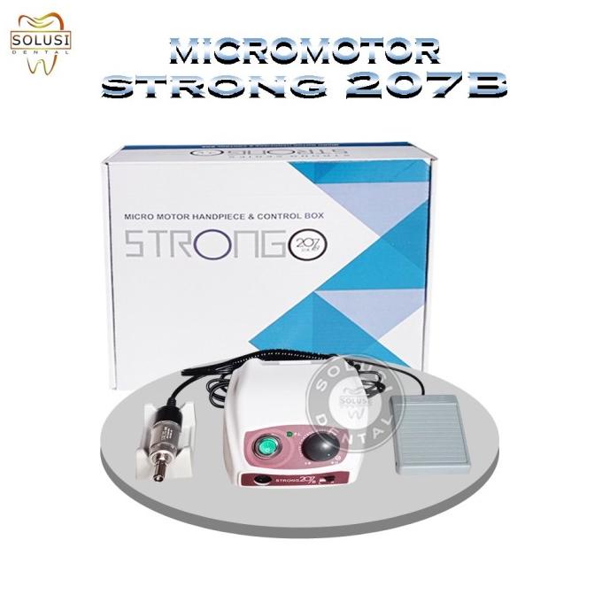 Dental Mikromotor Micromotor Strong 207B Lengkap