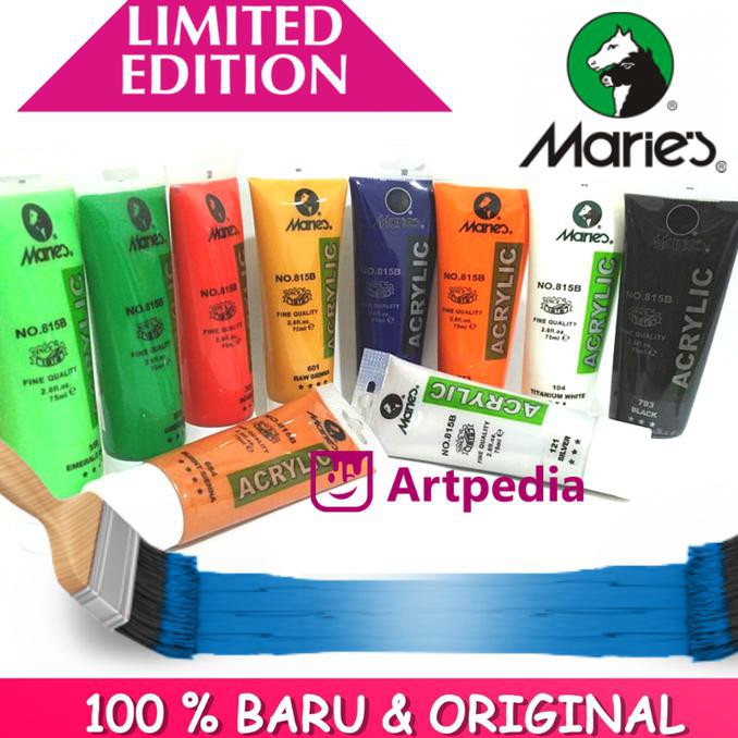 

HOT SALE Maries Acrylic Colour 75ml / Cat Acrylic Maries / Cat Akrilik Maries