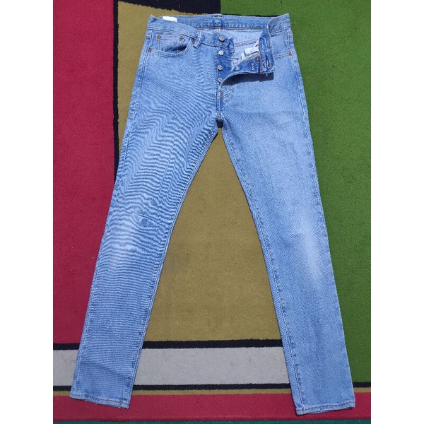 levis 501 s second bekas original