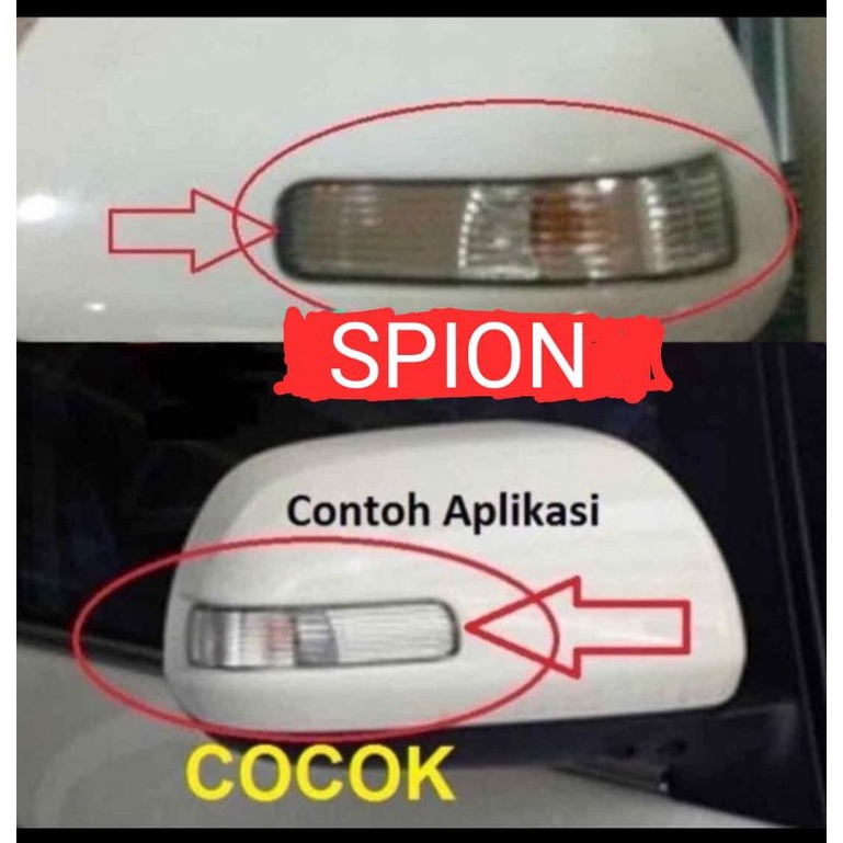 lampu sen spion lampu spion toyota innova V Fortuner 2012-2014