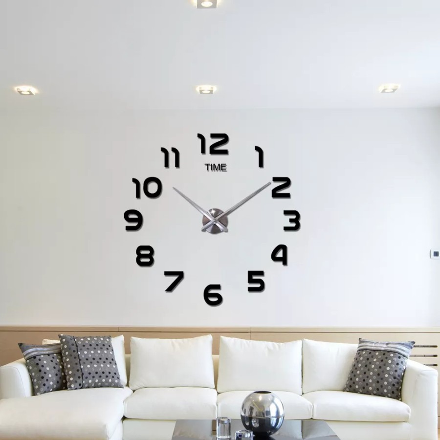 JAM DINDING 3D JAM DIY DEKORASI WALL CLOCK DIY GZ130