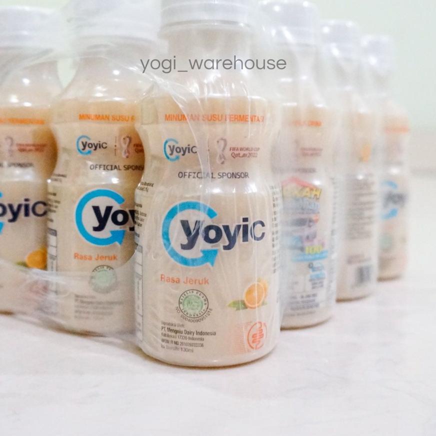 

BISA ✨COD✨ 24 BOTOL YOYIC SUSU FERMENTASI 130ML exp：3 bulan gas !!