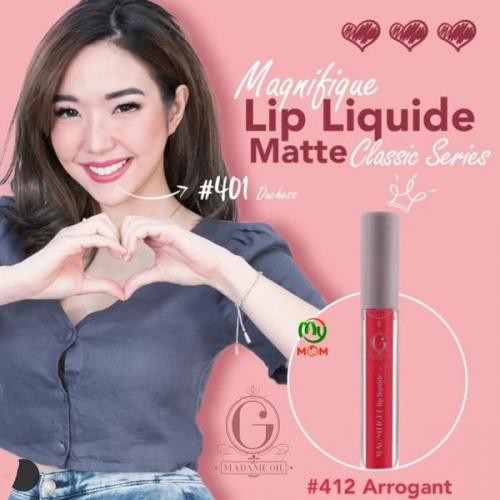 ❄️MATCHA❄️ MADAME GIE MAGNIFIQUE LIP LIQUIDE CLASSIC SERIES / LIPCREAM MADAME GIE NUDE