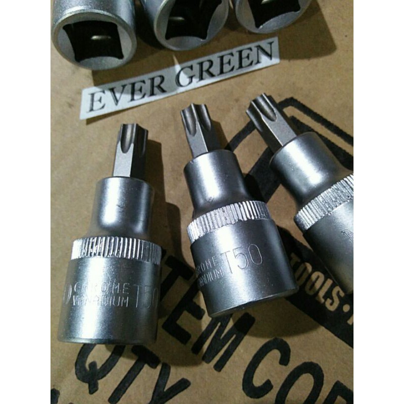 MATA KUNCI SOK Shock BINTANG T 25 T 40 T 50 T 60 ... Treker Stang Kunci Sok T L Kaliper Rem Cakram  