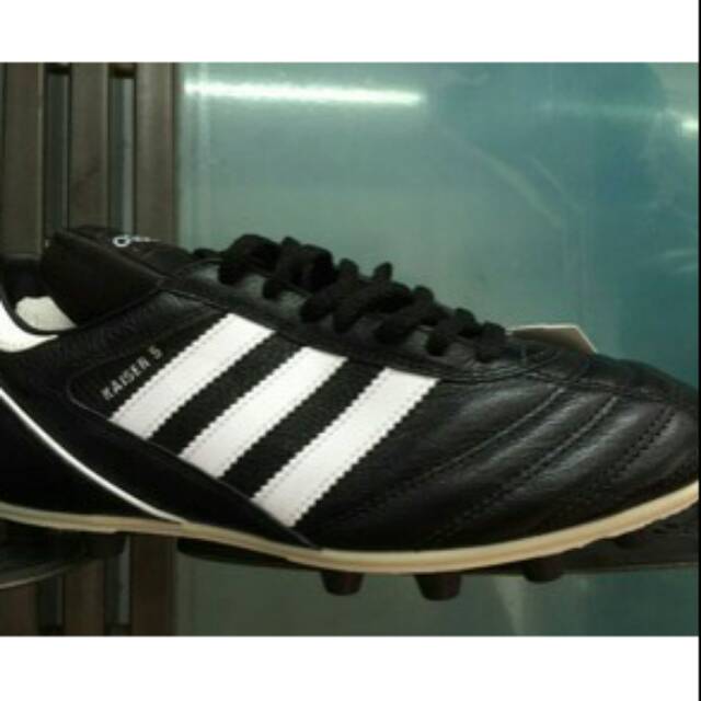 NEW sepatu bola adidas kaiser 5 liga made in germany black original 100%