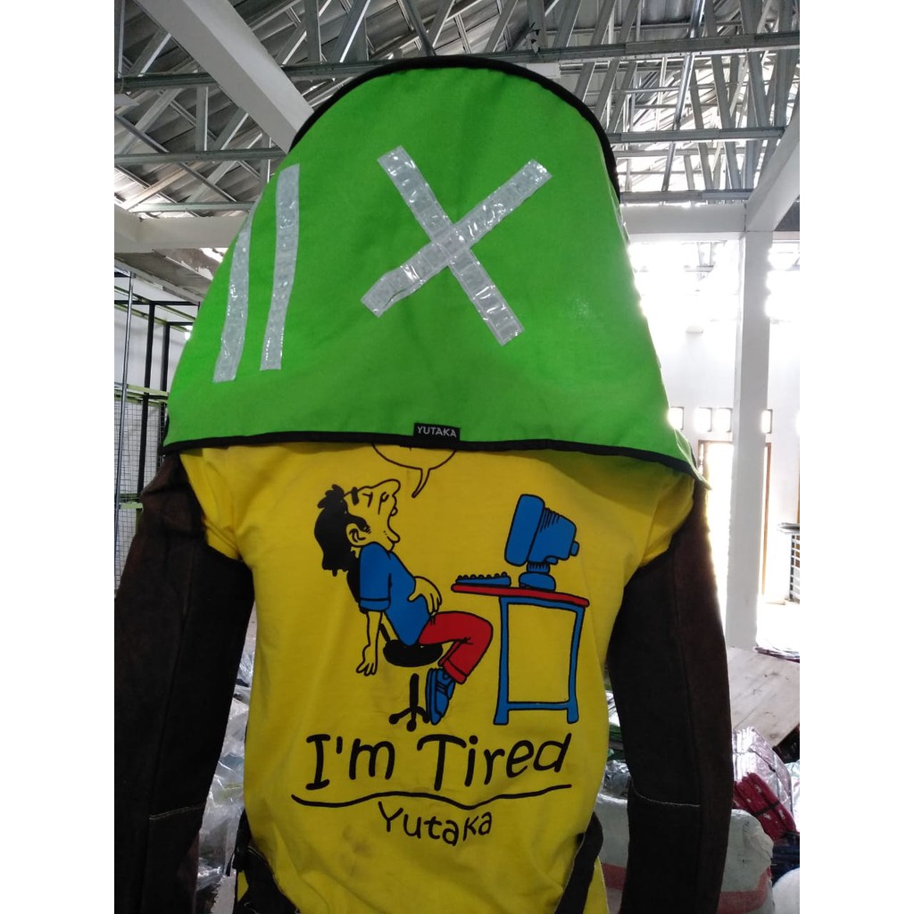 TOPI MANCING Penutup Kepala Warna Hijau