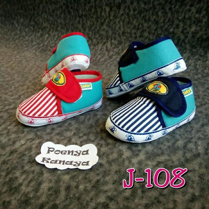 Diskon Sp06 J108 Sepatu Anak Bayi Prewalker Chedi Sporty Warna Tua Lucu Murah Terbaru