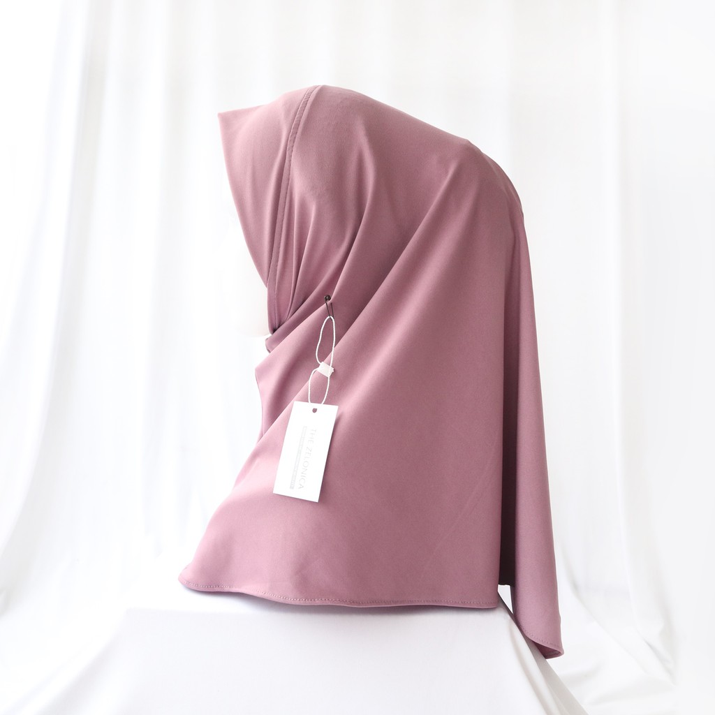 Zelonica Nonpad Hijab Sport Bahan Premium