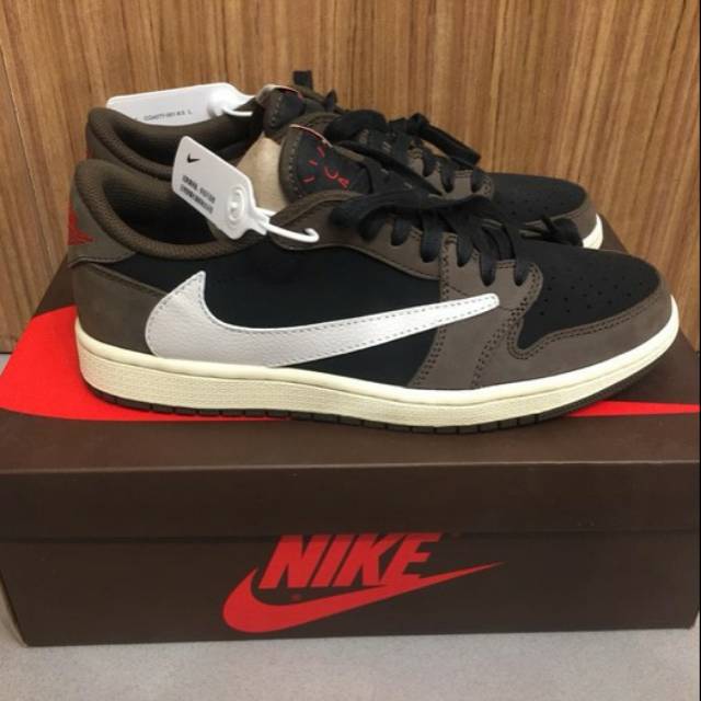 Nike Air Jordan 1 Traviss Scott Low Brown BNIB PERFECT PAIRS