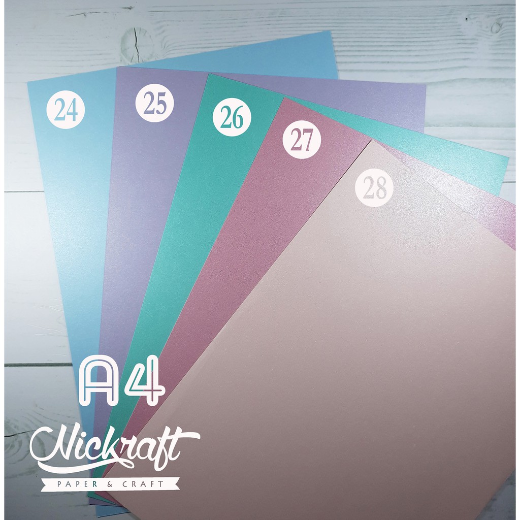 

A4 - KARTON JASMINE GLOSSY Warna Warni Baru