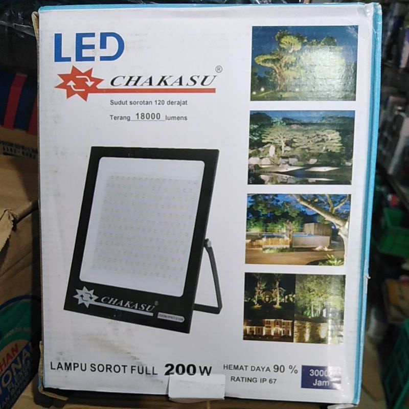 LAMPU TEMBAK LAMPU SOROT LED NECOSOE 200W WW