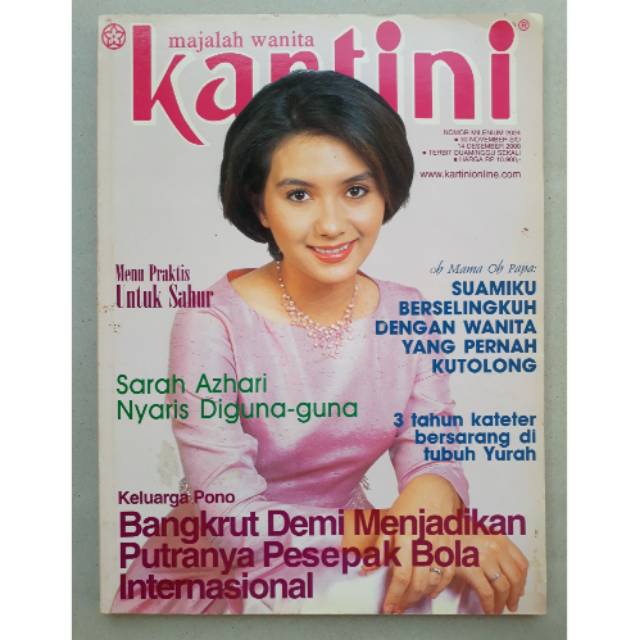 Majalah KARTINI 30 NOV - 14 DES 2000