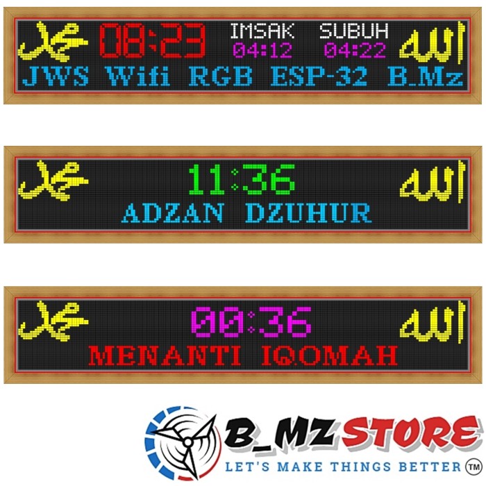 JWS RGB Panel P5 RGB 3 Panel - Paket Belajar Merakit - Lebih Hemat