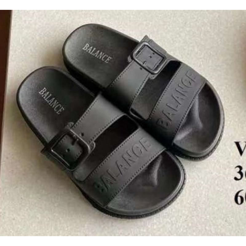 Sandal Jelly Wanita Import 501 Trendy LA-KL hitam