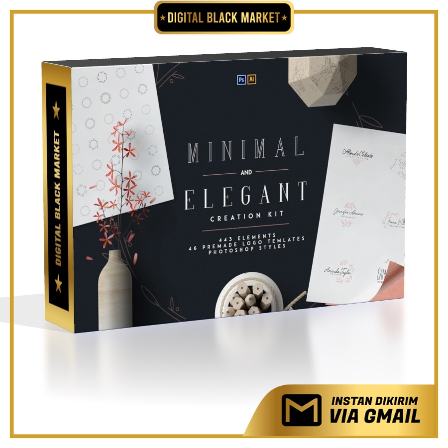 Minimal and Elegant Creation Kit - Photoshop &amp; Illustrator