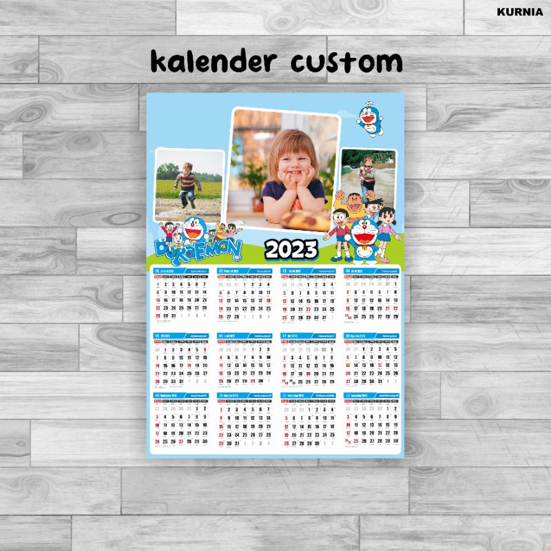 Kalender custom foto,kalender 2023