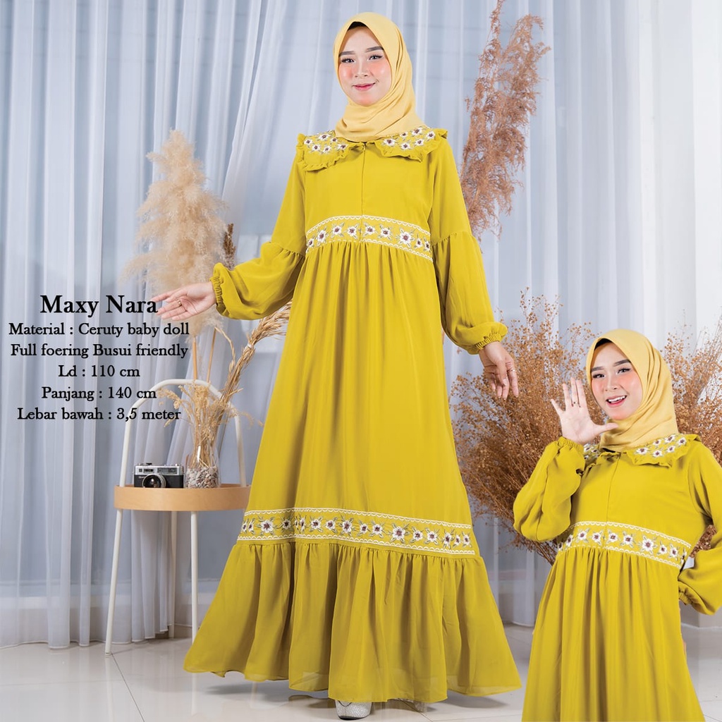 PROMO GAMIS MAXY NARA CERUTY BABYDOLL