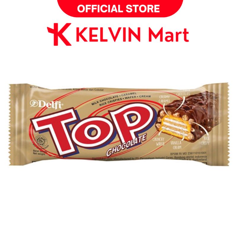 

Delfi Top Chocolate Wafer Top pck 9g | KELVIN Mart