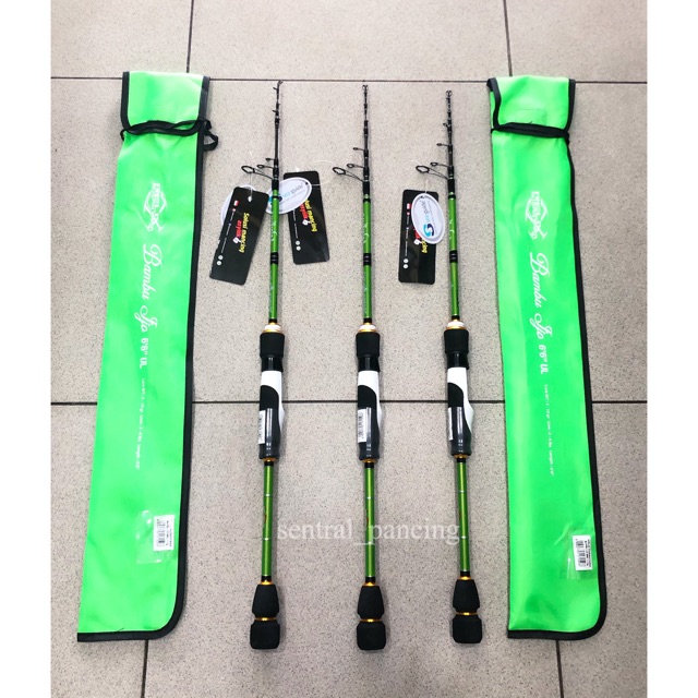 Joran Teleskopik UL Relix Nusantara Bambu Ijo