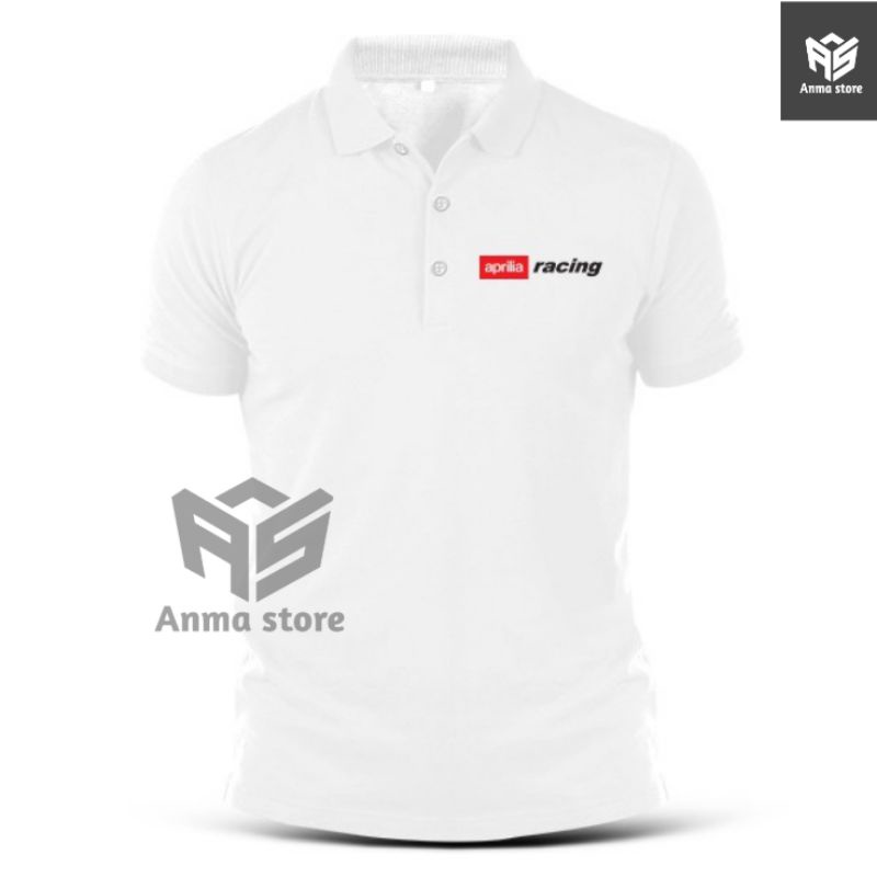 Kaos Kerah Polo shirt Aprilia Racing