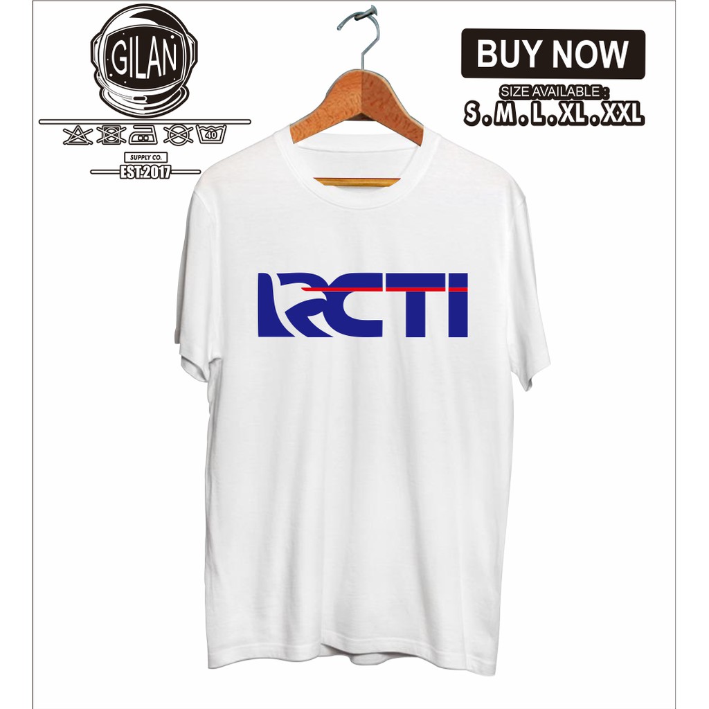 Kaos Baju Rcti Logo Rajawali Citra Televisi Indonesia Mnc Tv Grup Kaos Profesi Gilan Cloth Shopee Indonesia