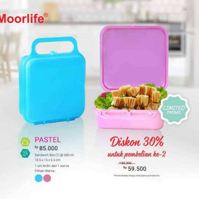 

SANDWICH BOX PASTEL