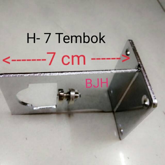H-7 cm tembok