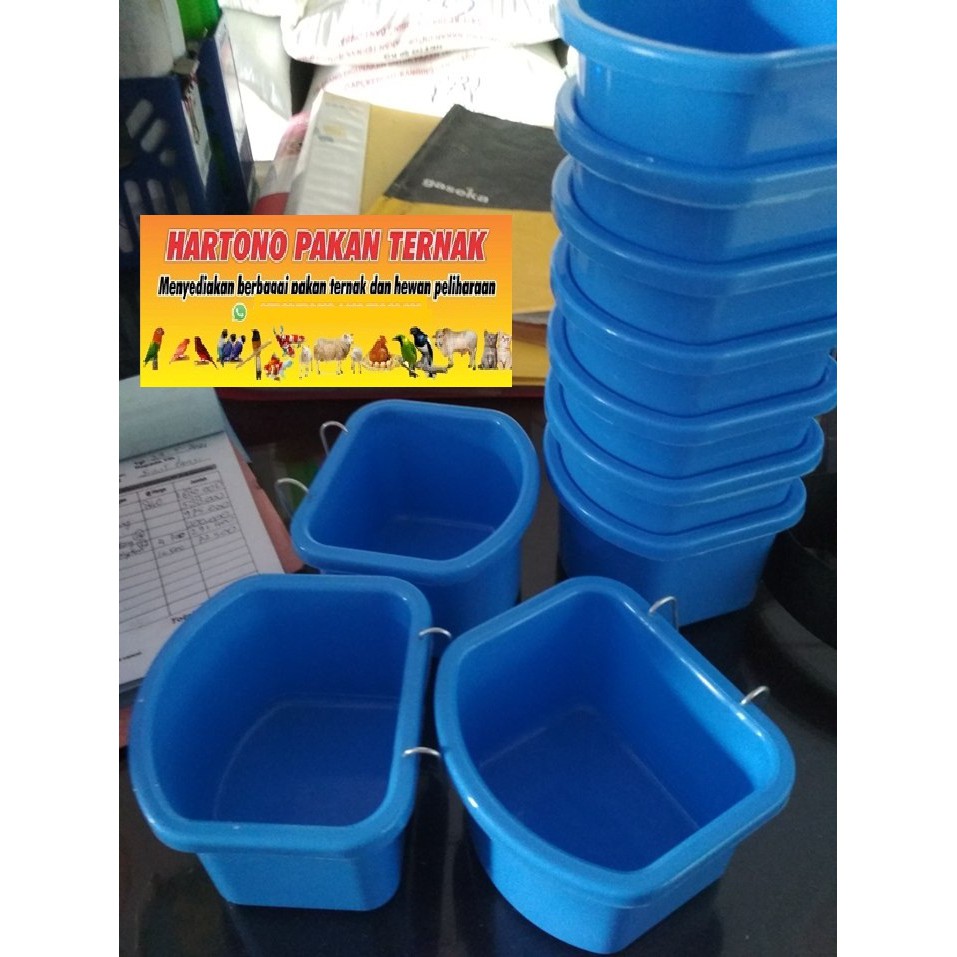 cepuk pakan makan/minum ayam/ burung gantung kawat MA1 CEPUK MEEG AYAM BURUNG KAWAT GANTUNG