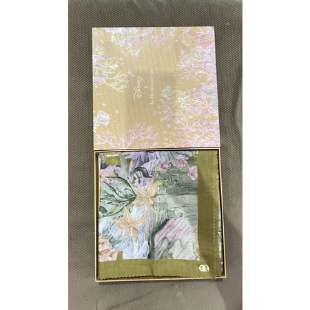 Preloved mermaid mustard buttonscarves