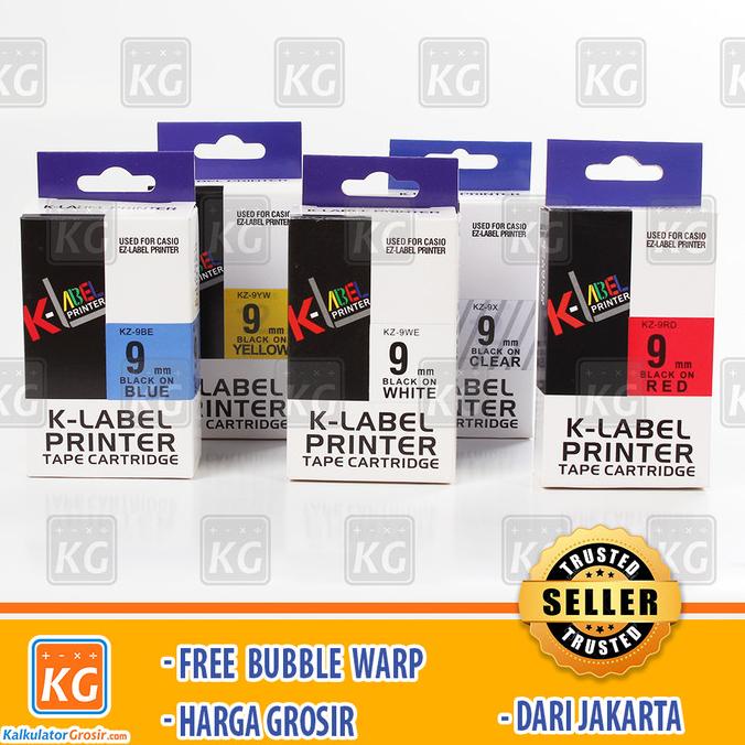 

BISA COD Kertas K Label Printer EZ Label 9 MM Compatible Casio Tape Cartridge/PULPEN GEL/PULPEN LUCU/PULPEN 1 PACK/PENSIL WARNA/PENSIL 2B/PENGHAPUS JOYKO/PENGHAPUS LUCU/RAUTAN PENSIL PUTAR/RAUTAN ELEKTRIK/SPIDOL WARNA/SPIDOL PERMANEN/SPIDOL