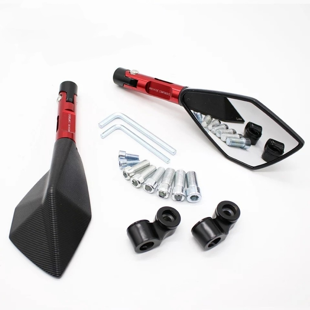 Spion Tomok Tomox V5 Dan V2 Universal Nmax,Aerox,Pcx,Vario,Beat,Mio,Vixion,R15,Cbr,Ninja Dan Motor Lain Nya-Merah V5