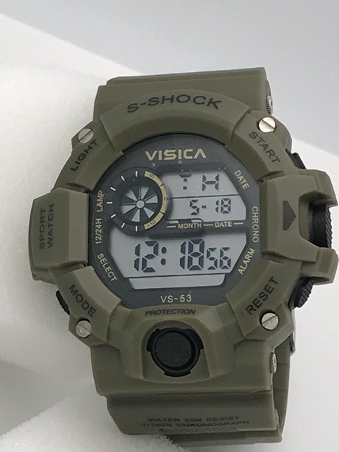 Visica Original Jam Tangan Pria Sporty Digital Water Resistent