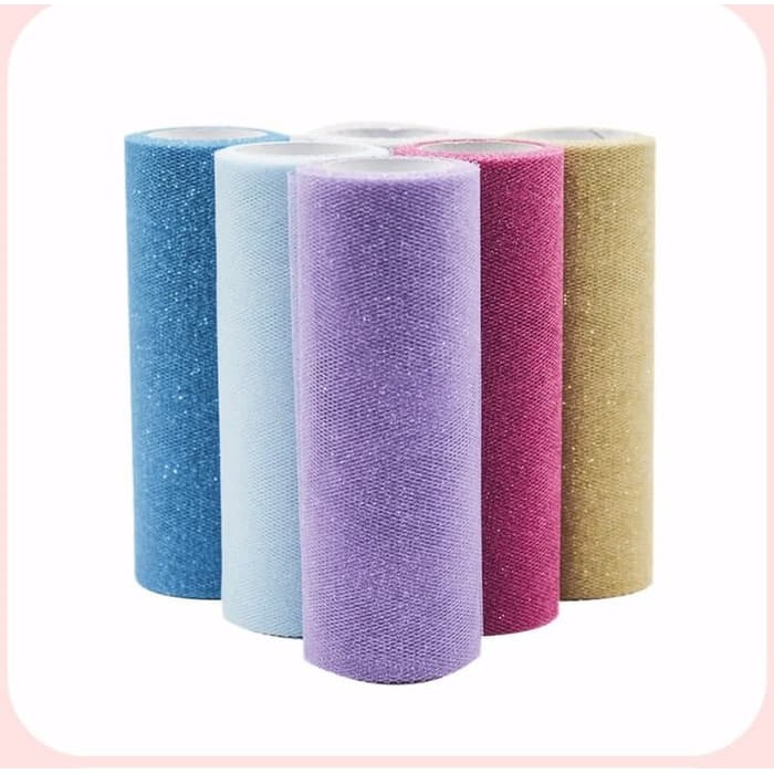 Bling Tulle Roll 15cm (per meter)