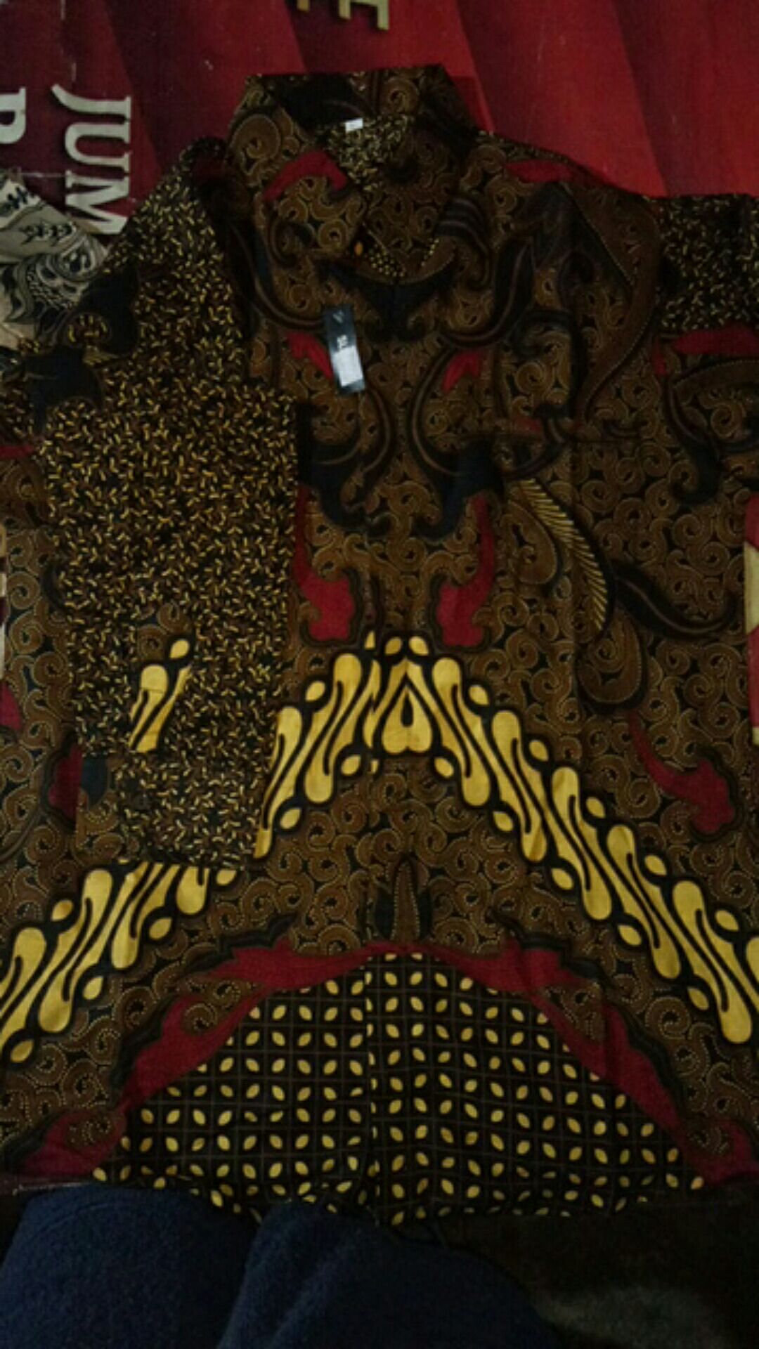 Kemeja Batik Pria Lengan Panjang Slim Fit Batik Pria Lengan Panjang Modern