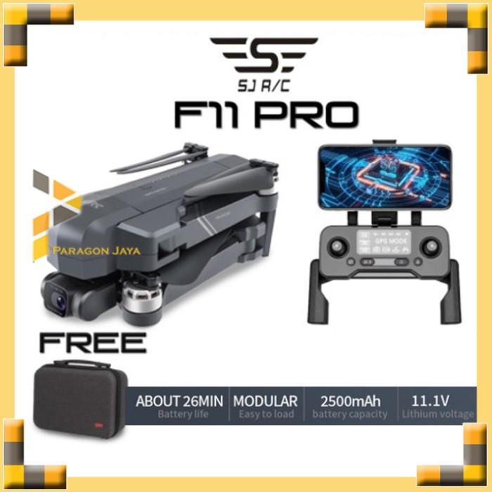 Zackymall Sjrc F11 4K Pro Ptz Gps 5G 2 Axis Eis Gimbal Camera Drone +Tas B12 Dji
