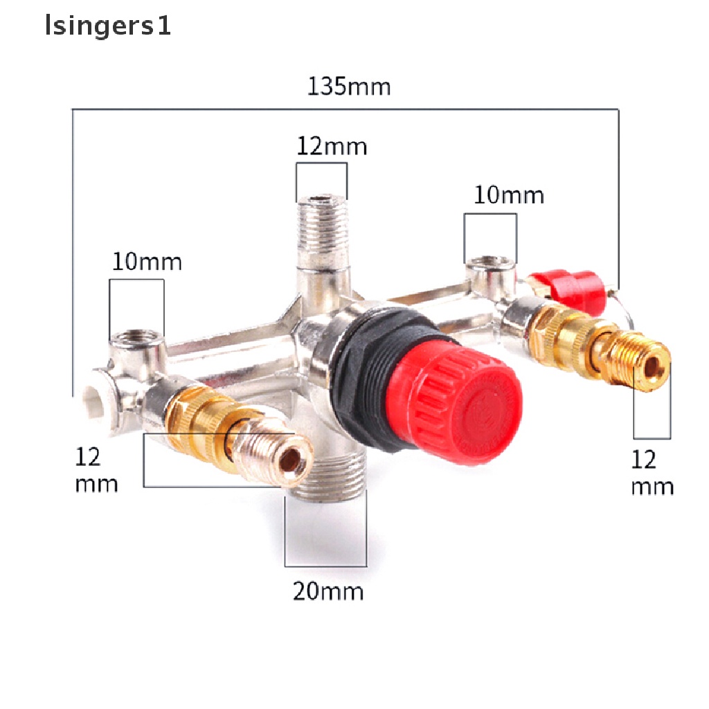 (lsingers1) Katup regulator Kompresor Udara Bahan alloy