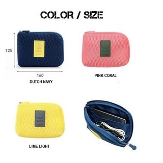 [SIZE S] Cable Pouch Organizer / Tempat Penyimpanan Kabel